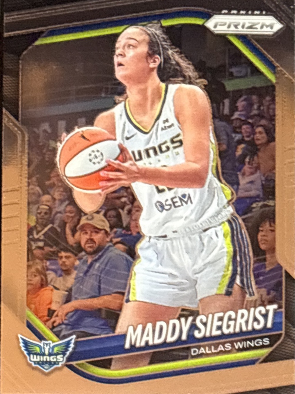 Panini Prizm Maddy Siegrist Basketball Card